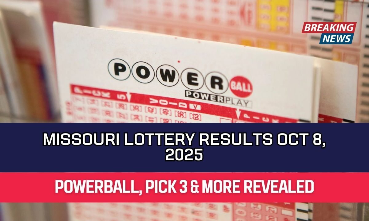 Missouri Lottery Results Oct 8, 2025