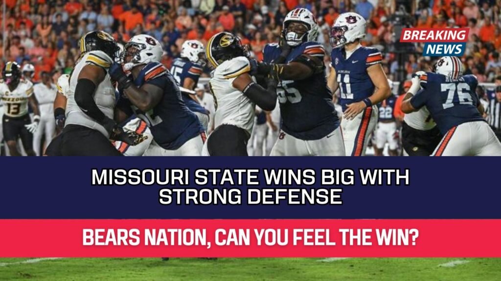 Missouri State Wins Big With Strong Defense