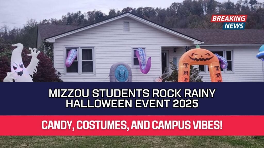 Mizzou Students Rock Rainy Halloween Event 2025