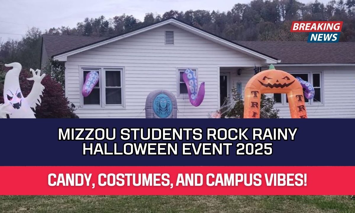 Mizzou Students Rock Rainy Halloween Event 2025