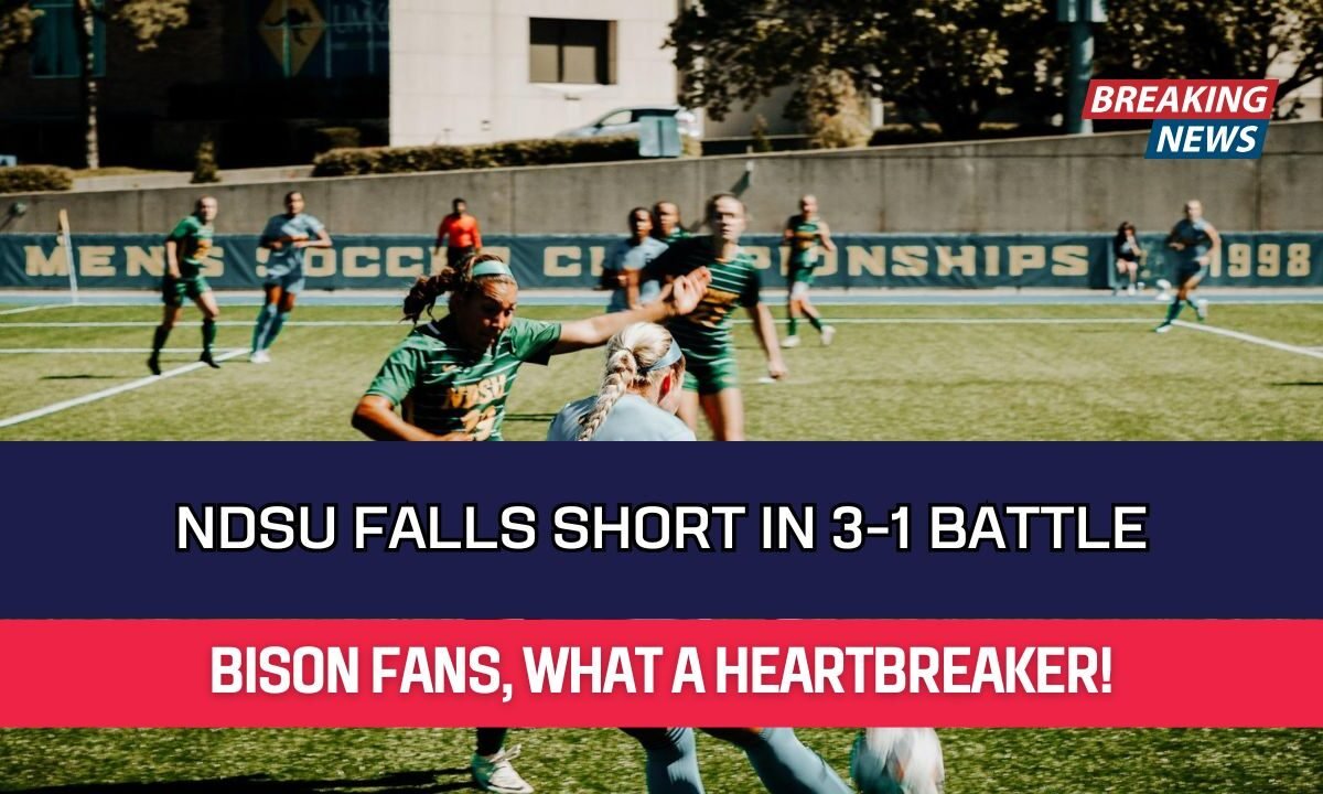 NDSU Falls Short in 3-1 Battle