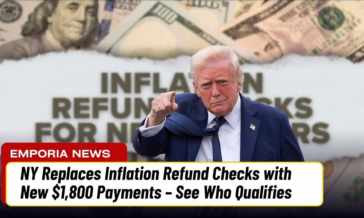 NY Replaces Inflation Refund Checks with New $1,800 Payments – See Who Qualifies