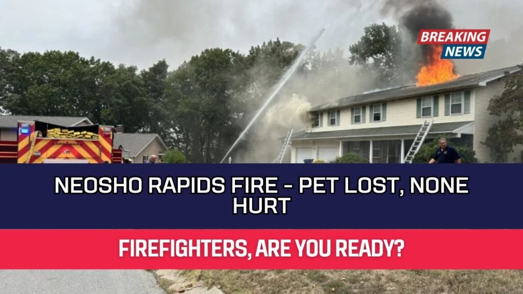 Neosho Rapids Fire - Pet Lost, None Hurt