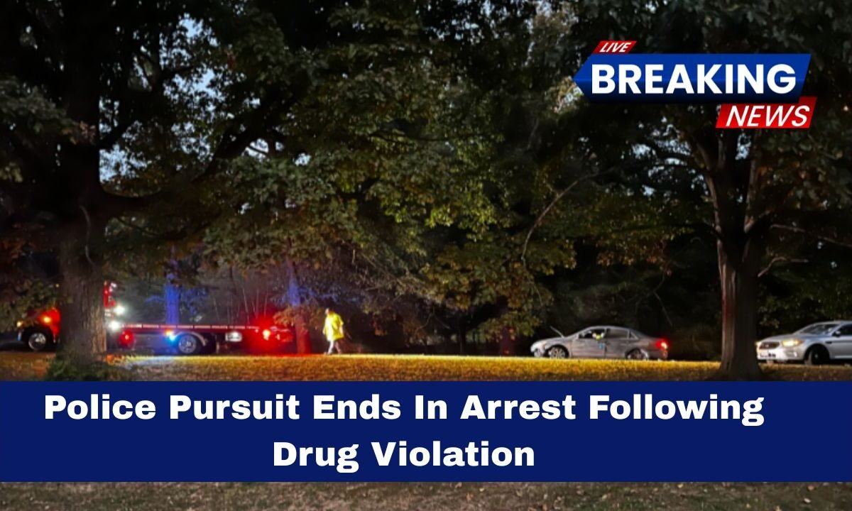 Police Pursuit Ends In Arrest Following Drug Violation