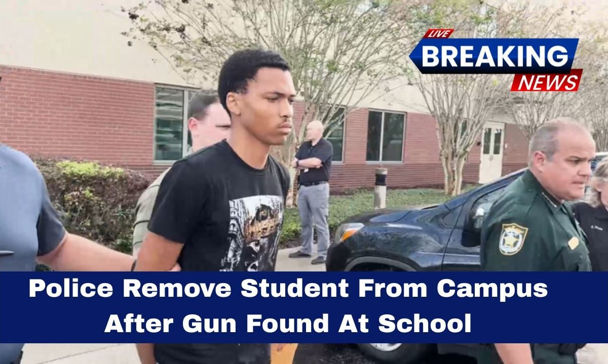Police Remove Student From Campus After Gun Found At School