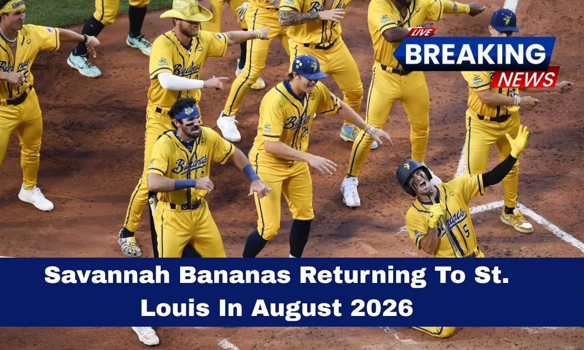 Savannah Bananas Returning To St. Louis In August 2026