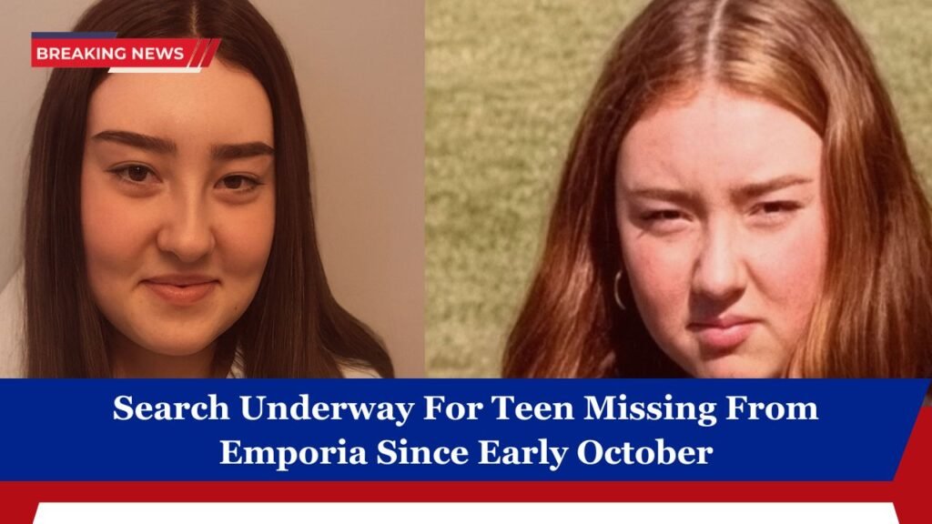 Search Underway For Teen Missing From Emporia Since Early October