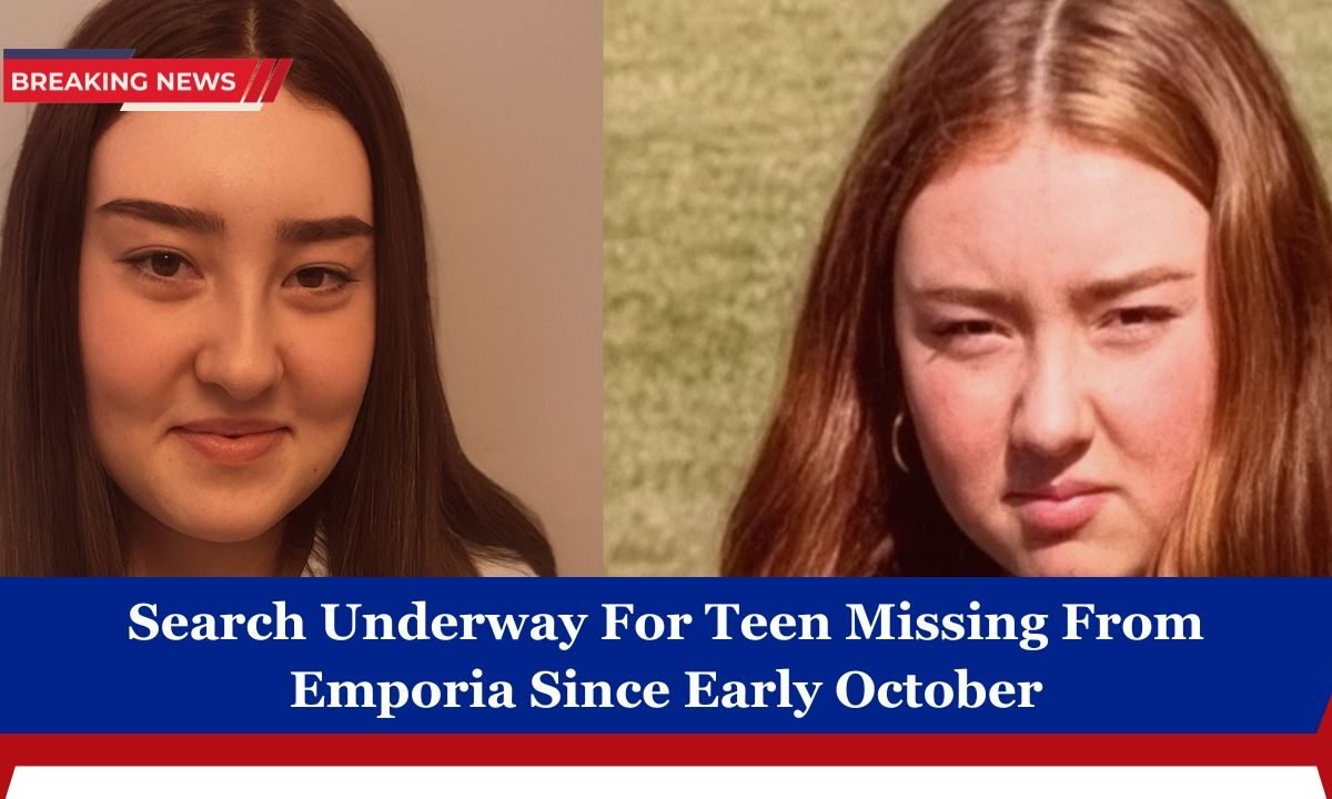 Search Underway For Teen Missing From Emporia Since Early October