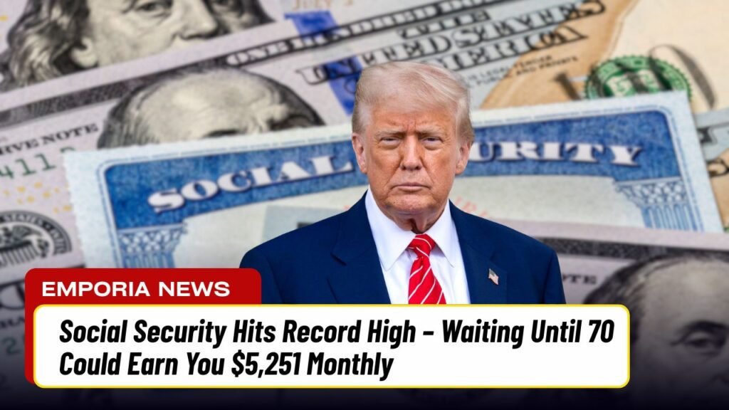 Social Security Hits Record High – Waiting Until 70 Could Earn You $5,251 Monthly