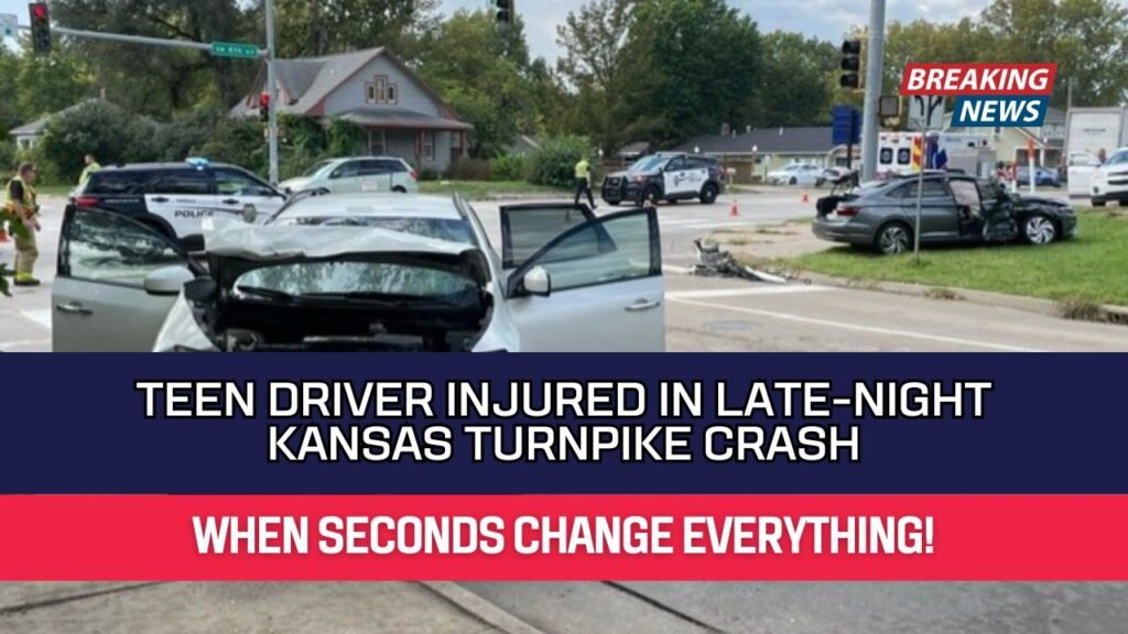 Teen Driver Injured In Late-Night Kansas Turnpike Crash