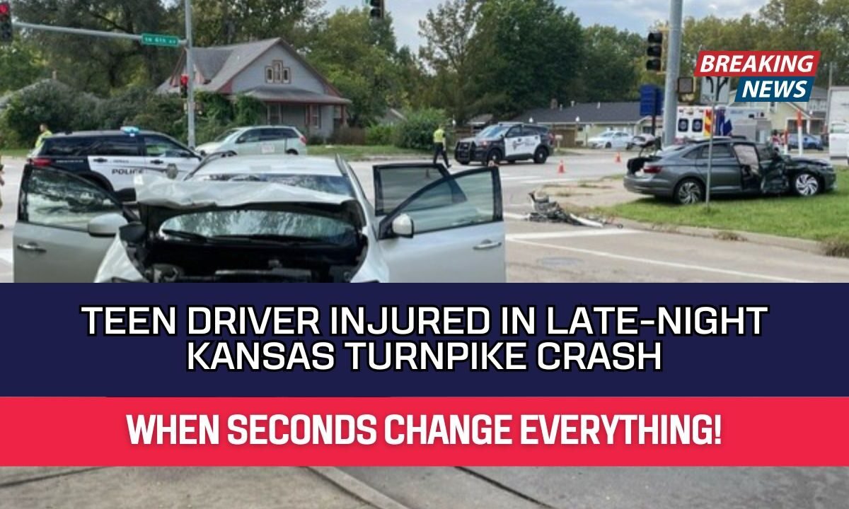 Teen Driver Injured In Late-Night Kansas Turnpike Crash
