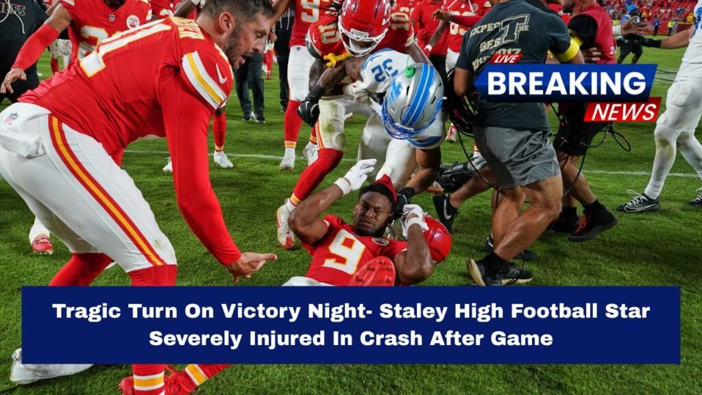 Tragic Turn On Victory Night- Staley High Football Star Severely Injured In Crash After Game