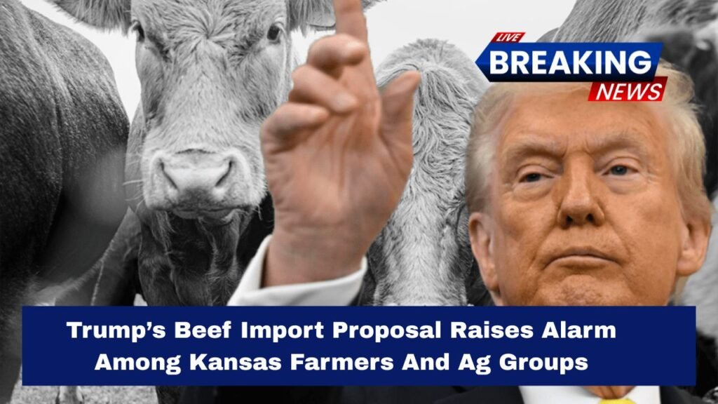 Trump’s Beef Import Proposal Raises Alarm Among Kansas Farmers And Ag Groups