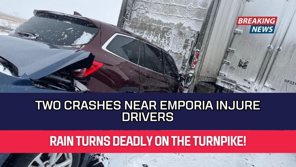 Two Crashes Near Emporia Injure Drivers