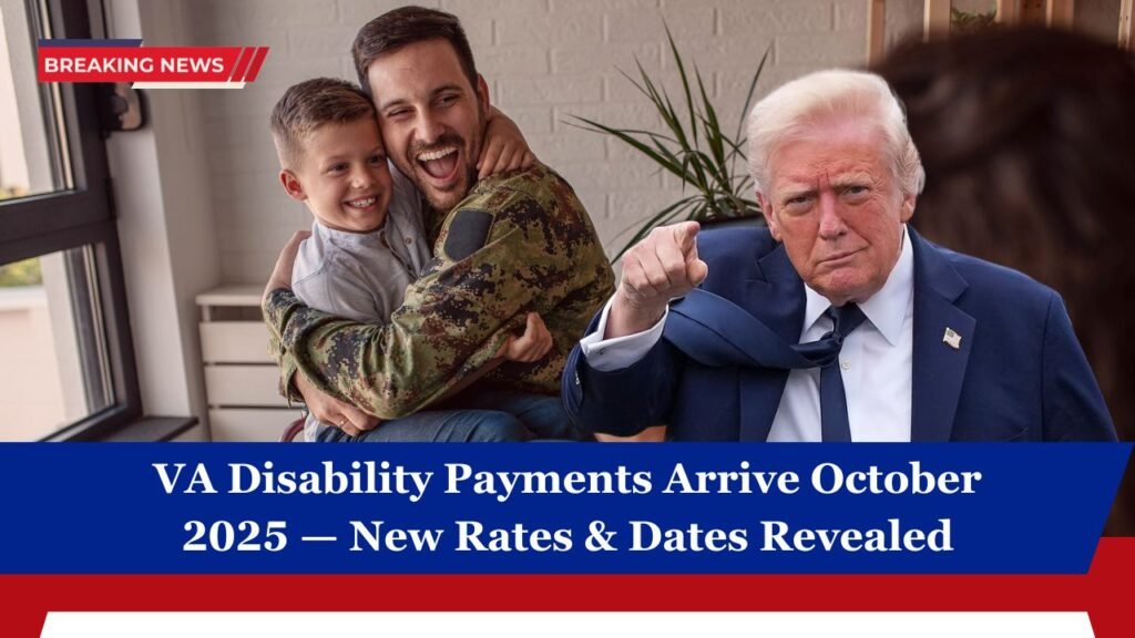 VA Disability Payments Arrive October 2025 — New Rates & Dates Revealed