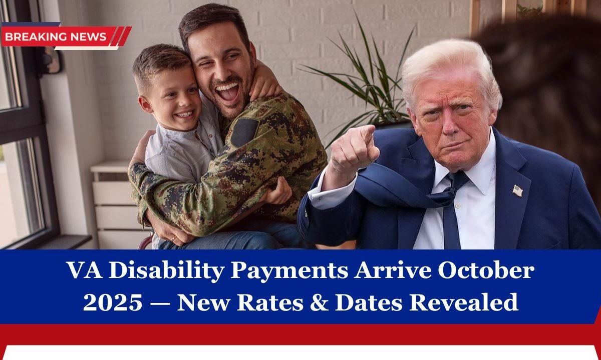 VA Disability Payments Arrive October 2025 — New Rates & Dates Revealed