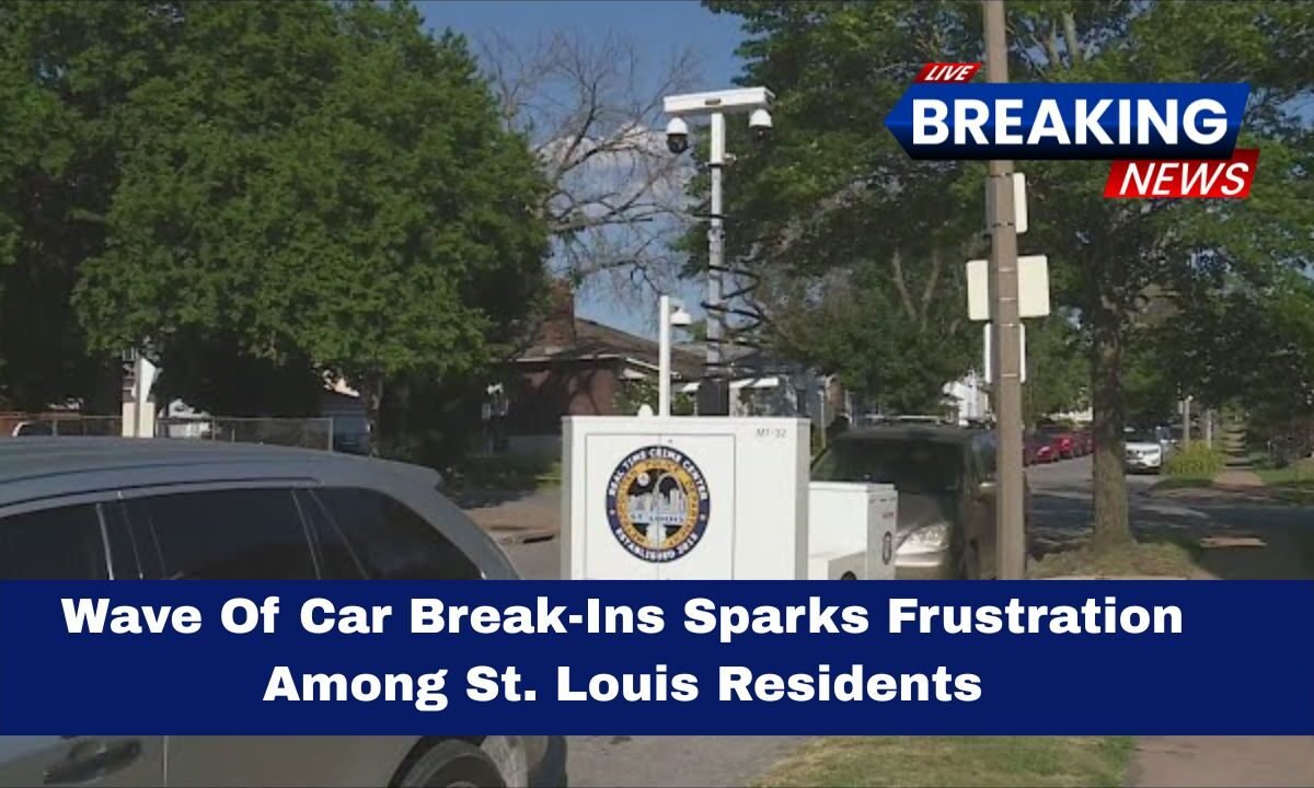 Wave Of Car Break-Ins Sparks Frustration Among St. Louis Residents