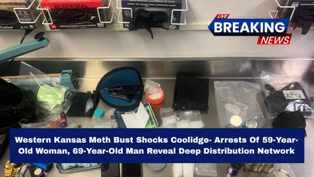 Western Kansas Meth Bust Shocks Coolidge- Arrests Of 59-Year-Old Woman, 69-Year-Old Man Reveal Deep Distribution Network