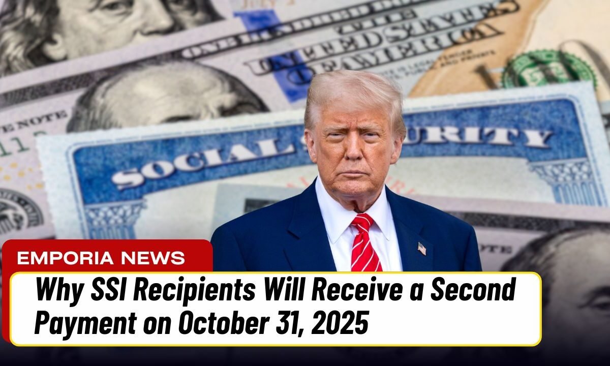 Why SSI Recipients Will Receive a Second Payment on October 31, 2025