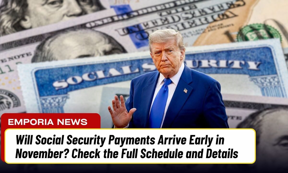 Will Social Security Payments Arrive Early in November? Check the Full Schedule and Details