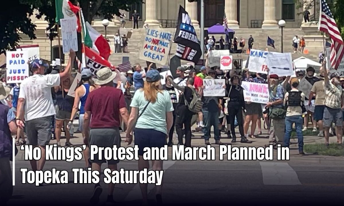 ‘No Kings’ Protest and March Planned in Topeka This Saturday