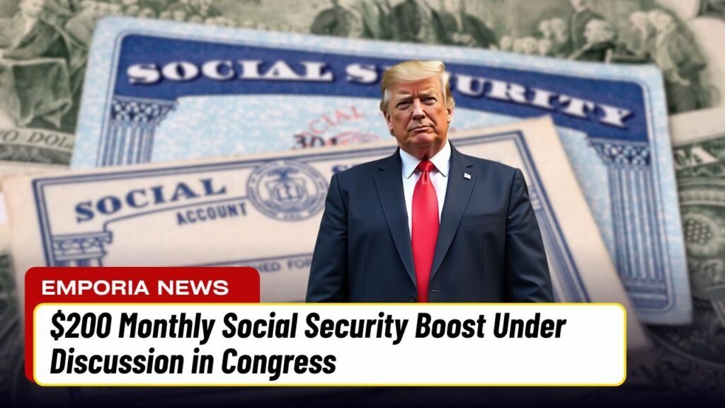 $200 Monthly Social Security Boost Under Discussion in Congress