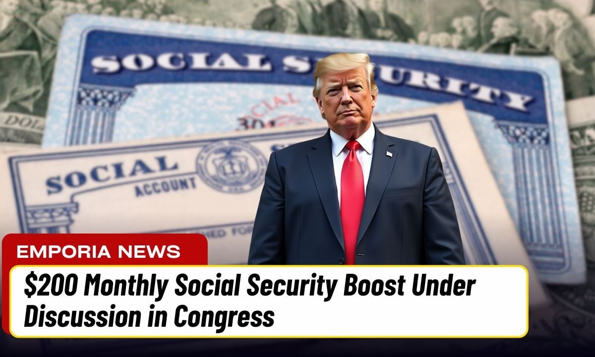 $200 Monthly Social Security Boost Under Discussion in Congress