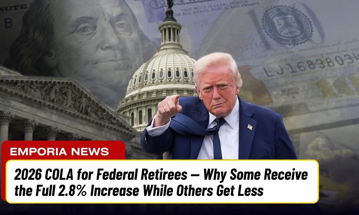 2026 COLA for Federal Retirees — Why Some Receive the Full 2.8% Increase While Others Get Less