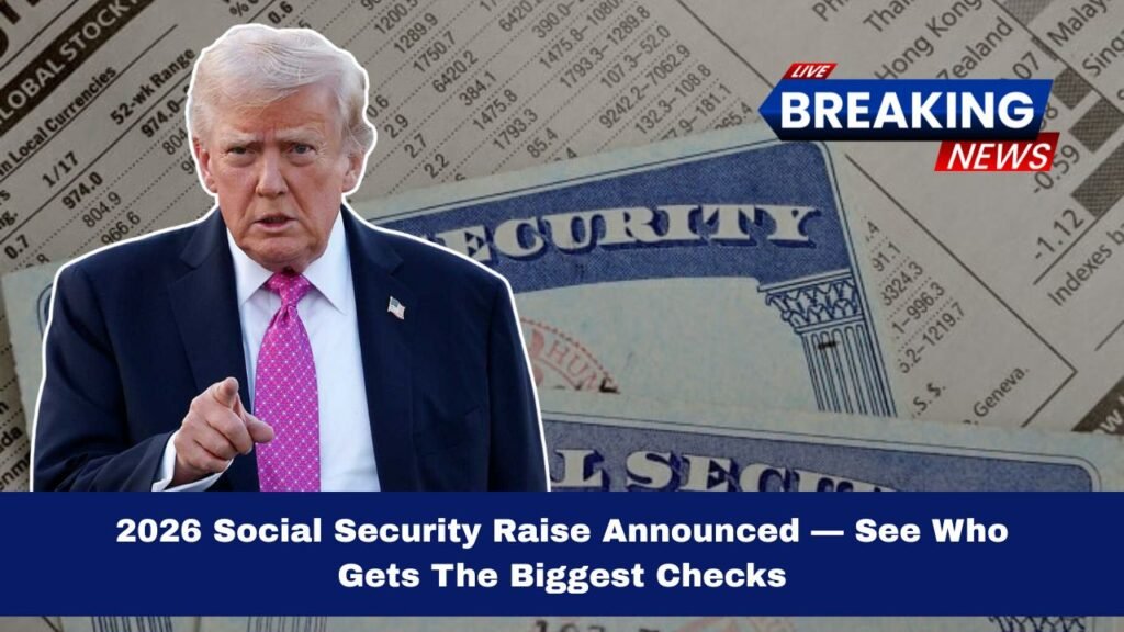 2026 Social Security Raise Announced — See Who Gets The Biggest Checks