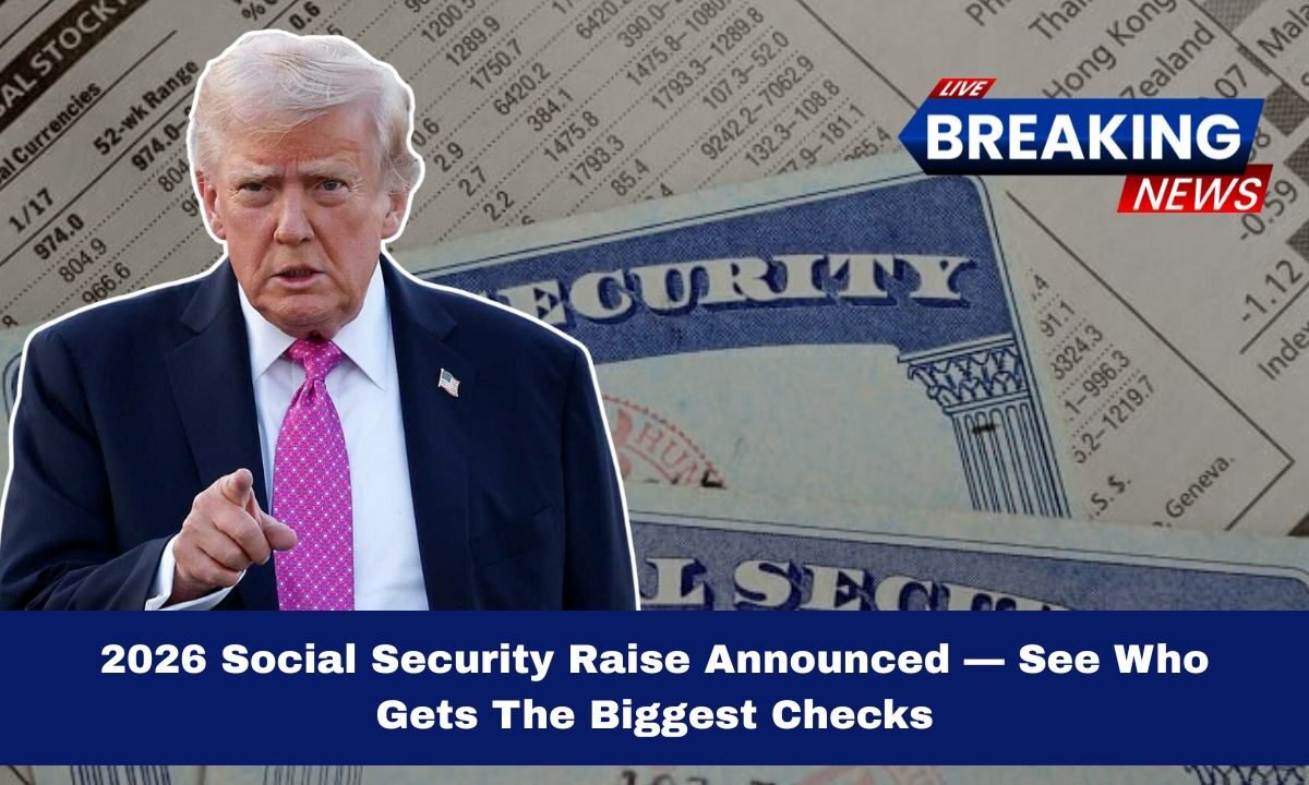 2026 Social Security Raise Announced — See Who Gets The Biggest Checks