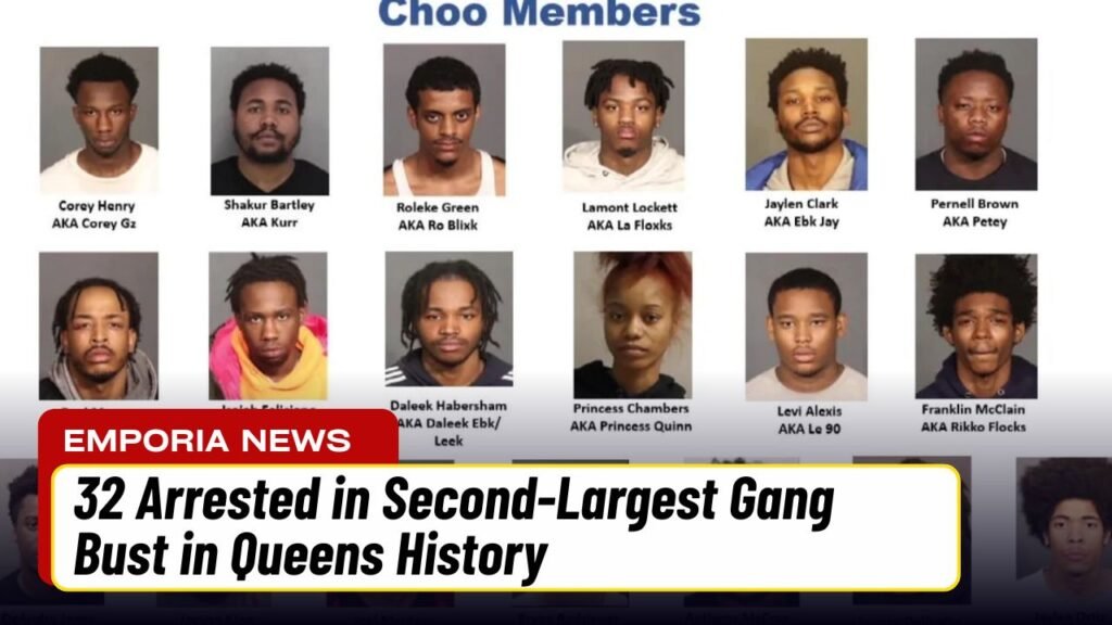 32 Arrested in Second-Largest Gang Bust in Queens History