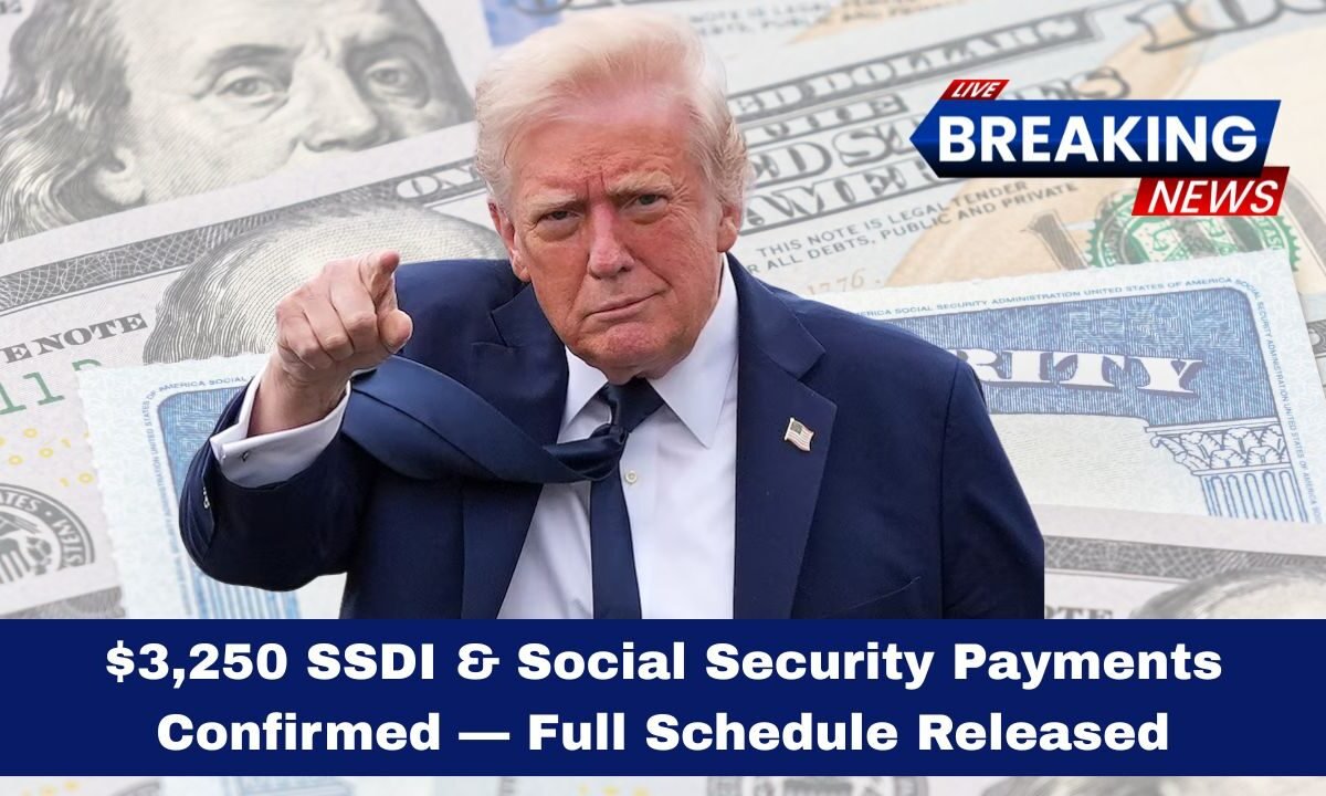 $3,250 SSDI & Social Security Payments Confirmed — Full Schedule Released