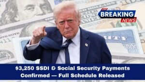 $3,250 SSDI & Social Security Payments Confirmed — Full Schedule Released