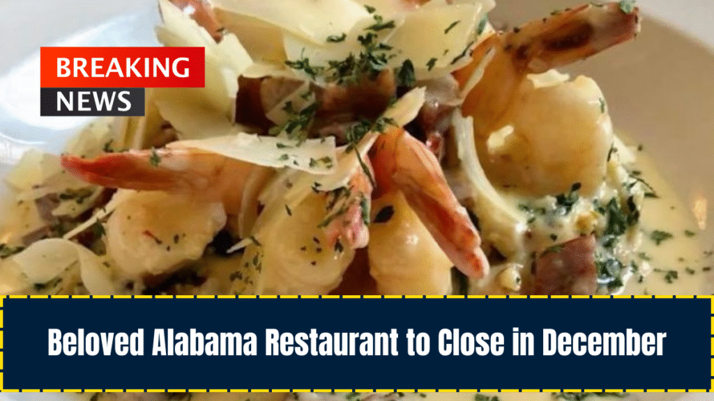 Beloved Alabama Restaurant to Close in December