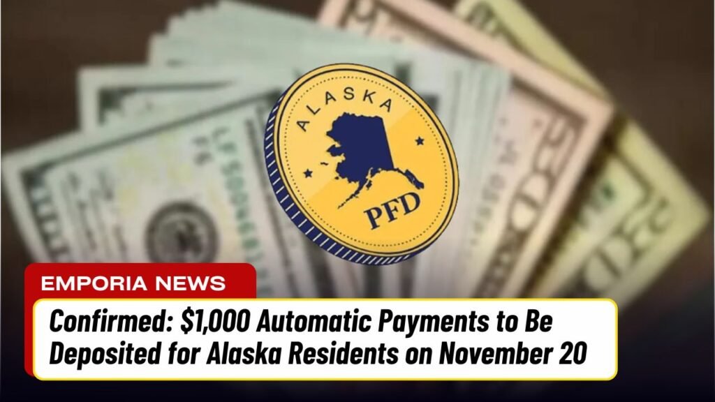Confirmed: $1,000 Automatic Payments to Be Deposited for Alaska Residents on November 20