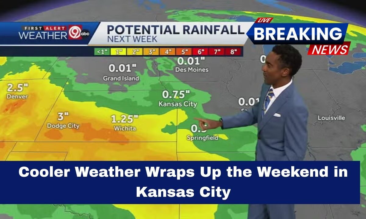 Cooler Weather Wraps Up the Weekend in Kansas City