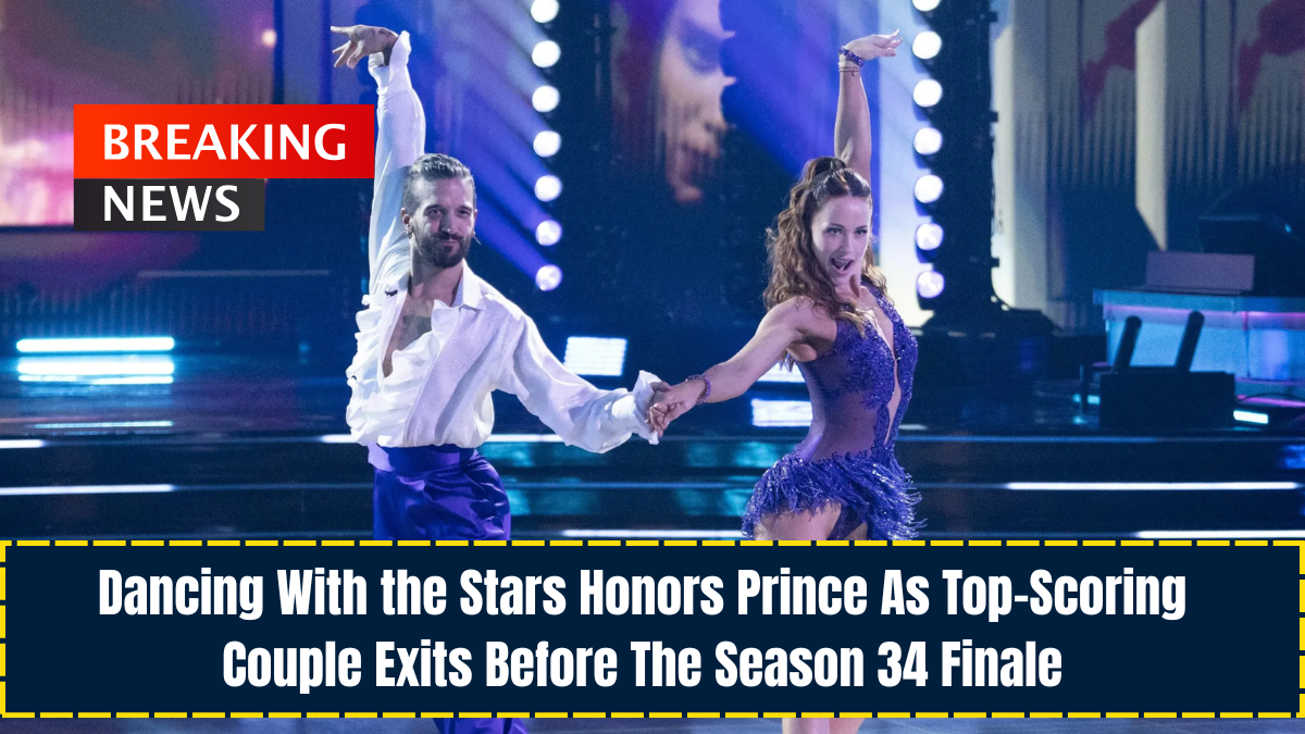 Dancing With the Stars Honors Prince As Top-Scoring Couple Exits Before The Season 34 Finale