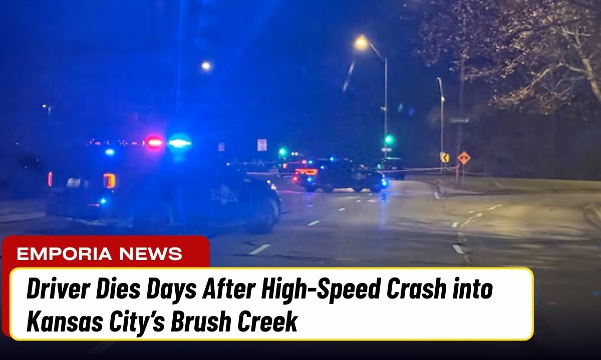 Driver Dies Days After High-Speed Crash into Kansas City’s Brush Creek