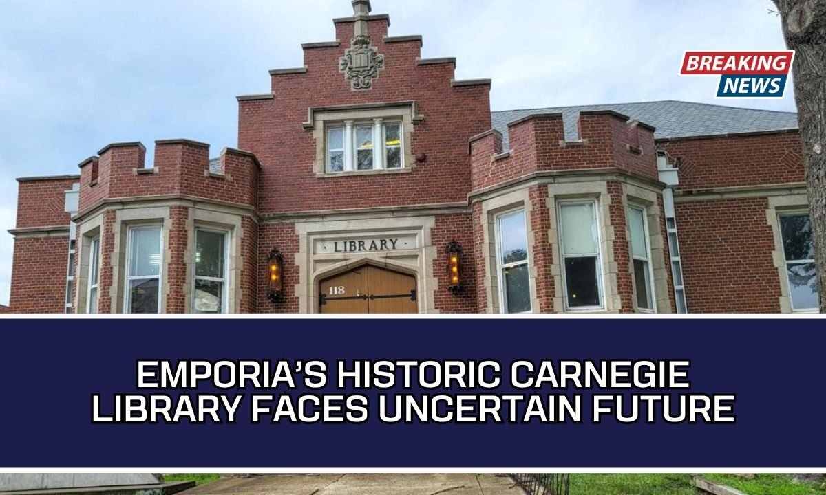 Emporia’s Historic Carnegie Library Faces Uncertain Future