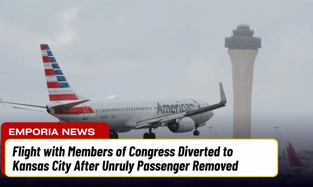 Flight with Members of Congress Diverted to Kansas City After Unruly Passenger Removed