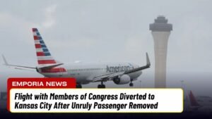 Flight with Members of Congress Diverted to Kansas City After Unruly Passenger Removed