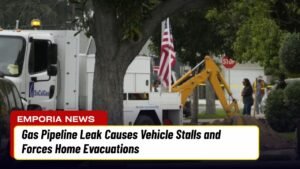 Gas Pipeline Leak Causes Vehicle Stalls and Forces Home Evacuations