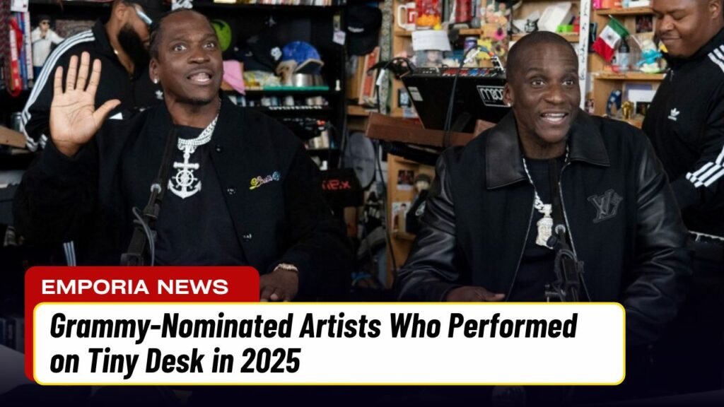 Grammy-Nominated Artists Who Performed on Tiny Desk in 2025