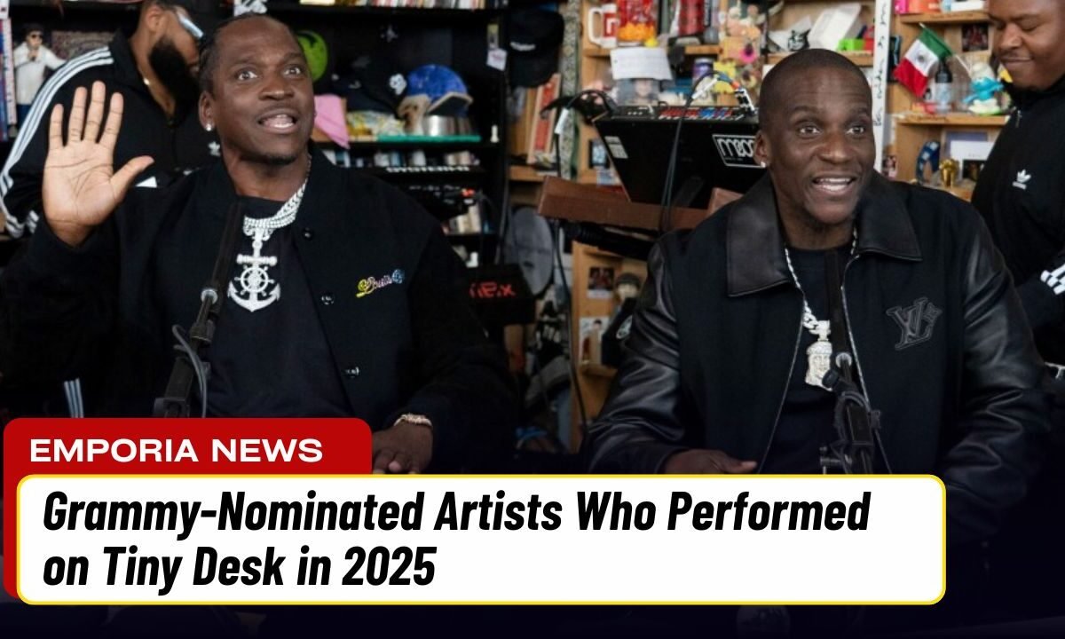 Grammy-Nominated Artists Who Performed on Tiny Desk in 2025