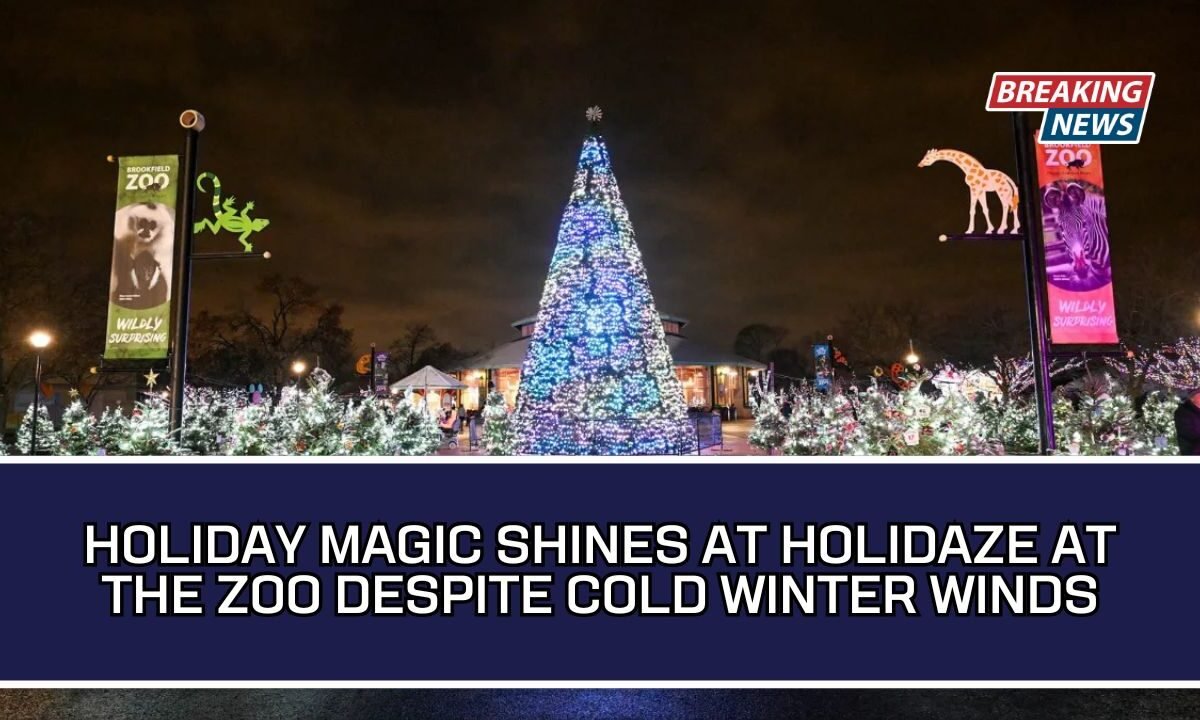 Holiday Magic Shines At Holidaze At The Zoo Despite Cold Winter Winds