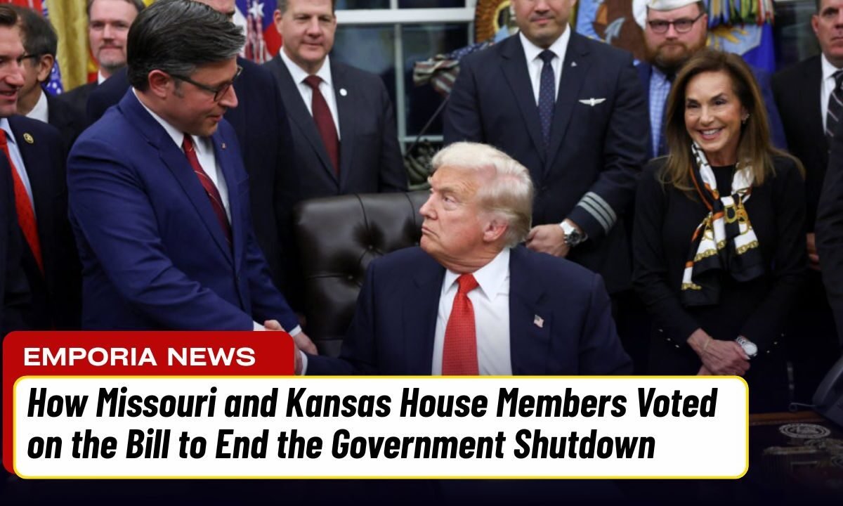 How Missouri and Kansas House Members Voted on the Bill to End the Government Shutdown