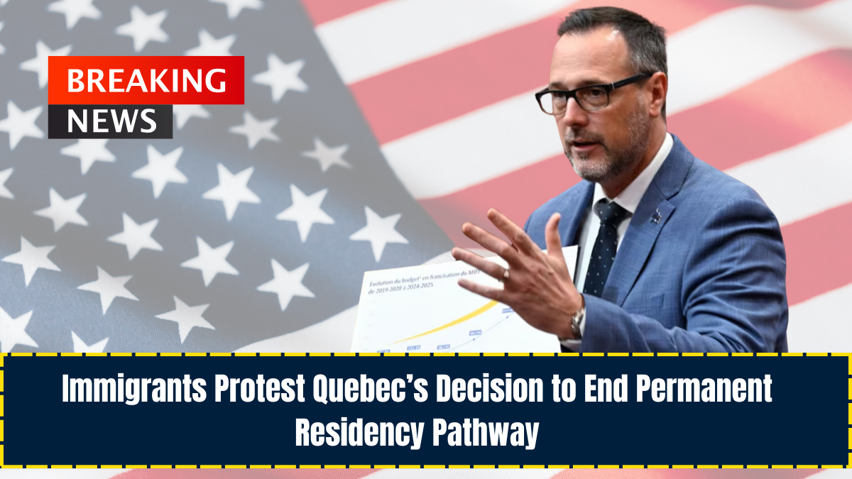 Immigrants Protest Quebec’s Decision to End Permanent Residency Pathway