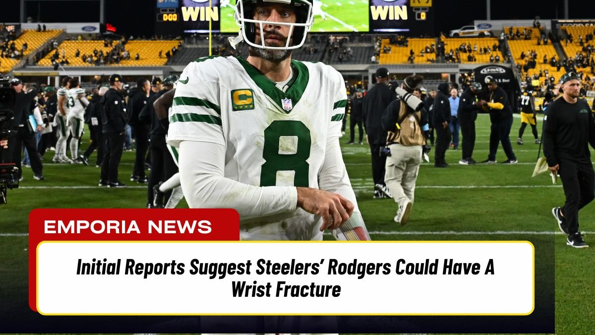 Initial Reports Suggest Steelers’ Rodgers Could Have A Wrist Fracture