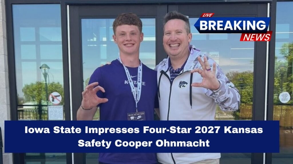 Iowa State Impresses Four-Star 2027 Kansas Safety Cooper Ohnmacht