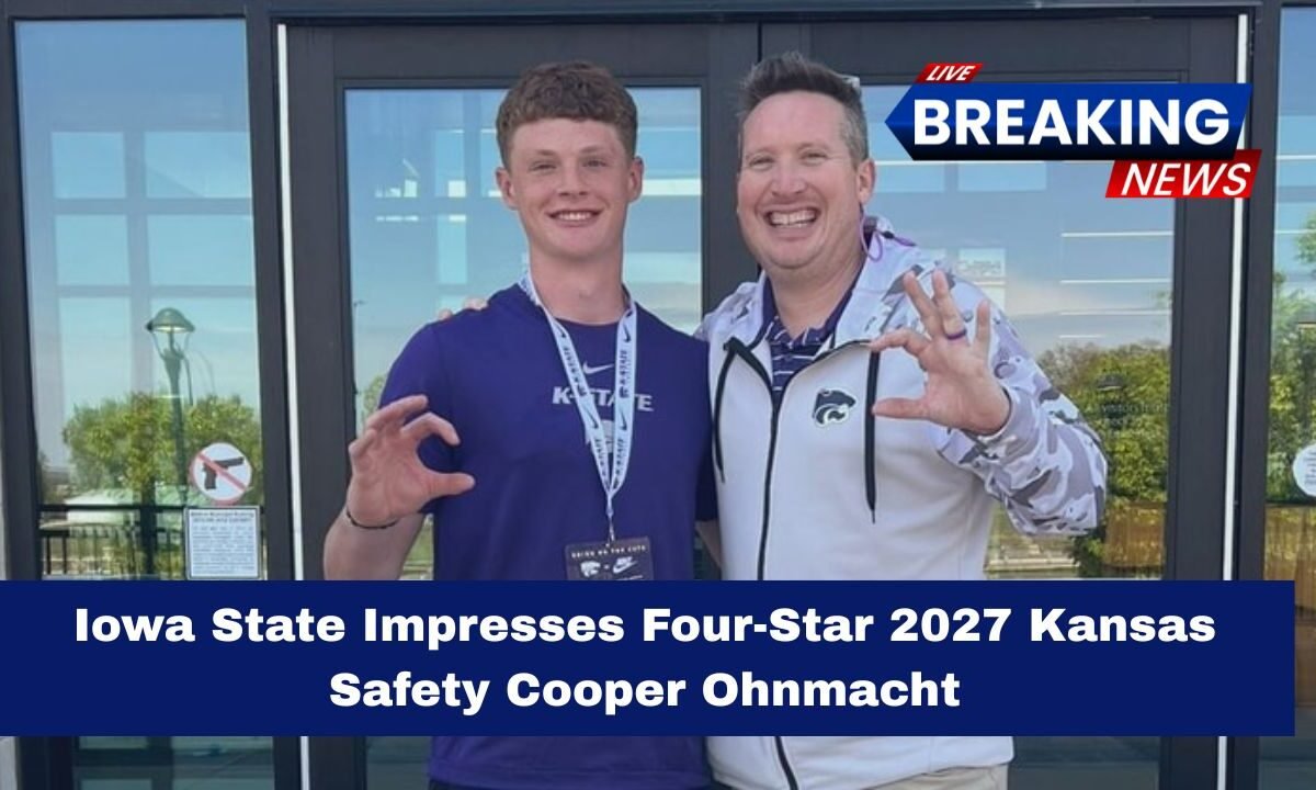 Iowa State Impresses Four-Star 2027 Kansas Safety Cooper Ohnmacht